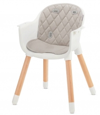 Дитячий стільчик для годування Kinderkraft Sienna Gray